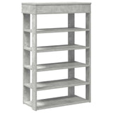 Vidaxx skostativ 60x30x98 cm konstrueret træ betongrå
