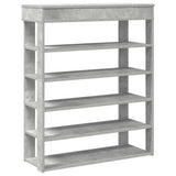 Vidaxx skostativ 80x30x98 cm konstrueret træ betongrå