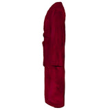 Vidaxl badjas kinn rood xxl katoen