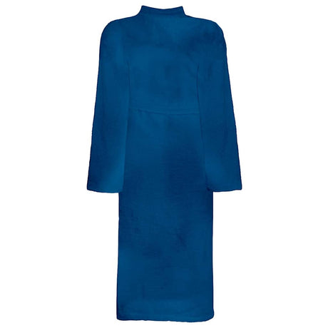 Vidaxl badjas kinn blauw xxl katoen