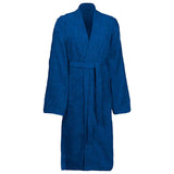 Vidaxl badjas kinn blauw xxxl katoen