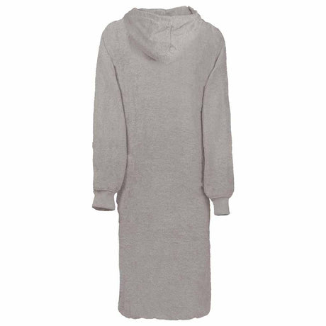 Vidaxl deken hoodie kinn grijs xl katoen