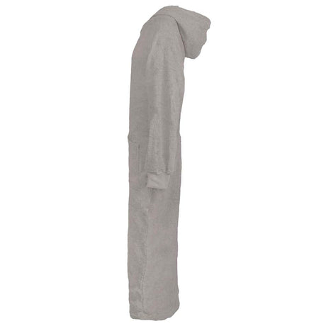 Vidaxl deken hoodie kinn grijs xxl katoen