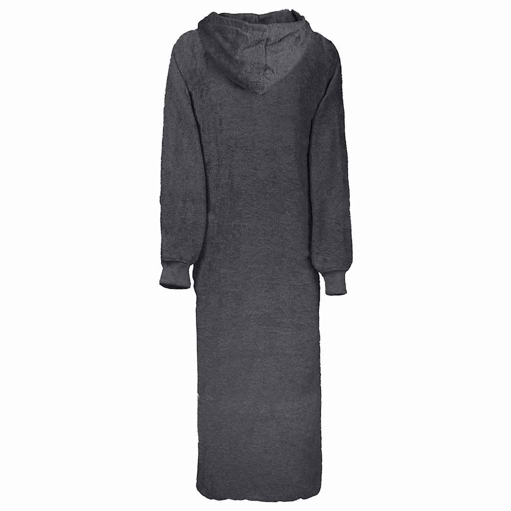 Vidaxl deken hoodie kinn antraciet xxl katoen