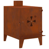 Vidaxx campingovn 35x50x60 cm corten stål