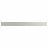 Vidaxl gazonranden 10 st 10x103 cm roestvrij staal