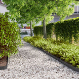 Vidaxl gazonranden 50 st 10x103 cm koudgewalst staal zwart
