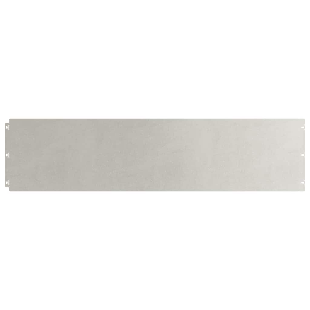Vidaxl gazonranden 10 st 25x103 cm roestvrij staal