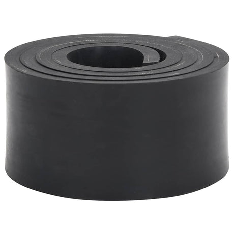 Vidaxl rubberen rand voor sneeuwploeg 180x8x1 cm zwart