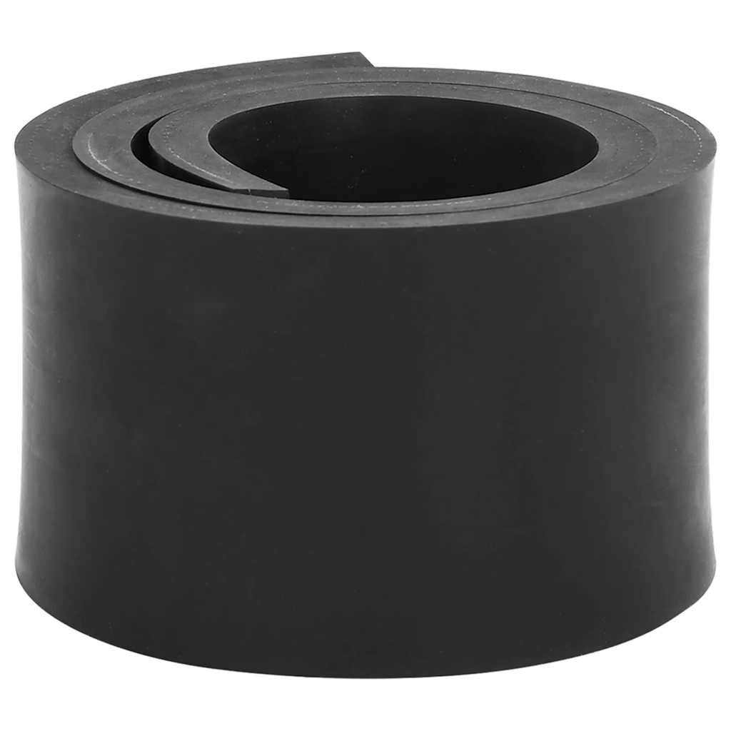 Vidaxx gummikant til sneplov 80x10x1 cm sort