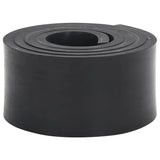 Vidaxxl gummikant til sneplov 150x10x1 cm sort