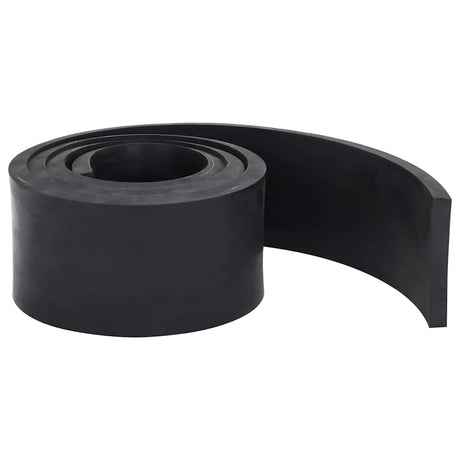 Vidaxxl gummikant til sneplov 150x10x1 cm sort