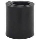 Vidaxx gummikant til sneplov 80x15x1 cm sort