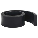 Vidaxx gummikant til sneplov 80x10x2 cm sort