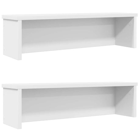 Vidaxx køkkenreoler stabelbare 2 stk 60x15x16 cm hvid