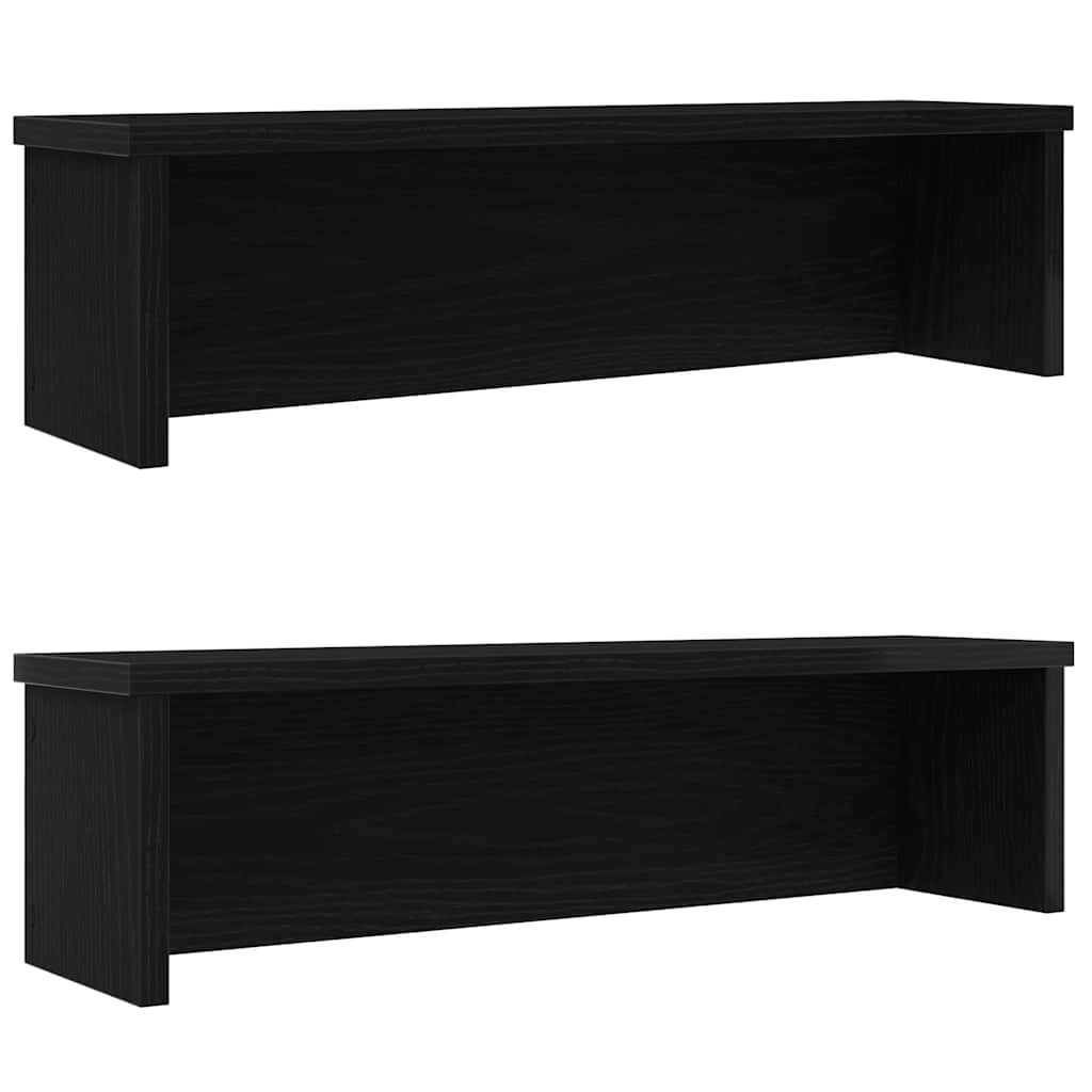 Vidaxx køkkenreoler stabelbare 2 stk 60x15x16 cm sort