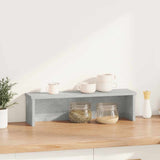 Vidaxx køkkenreol stabelbar 60x15x16 cm konstrueret træ betongrå
