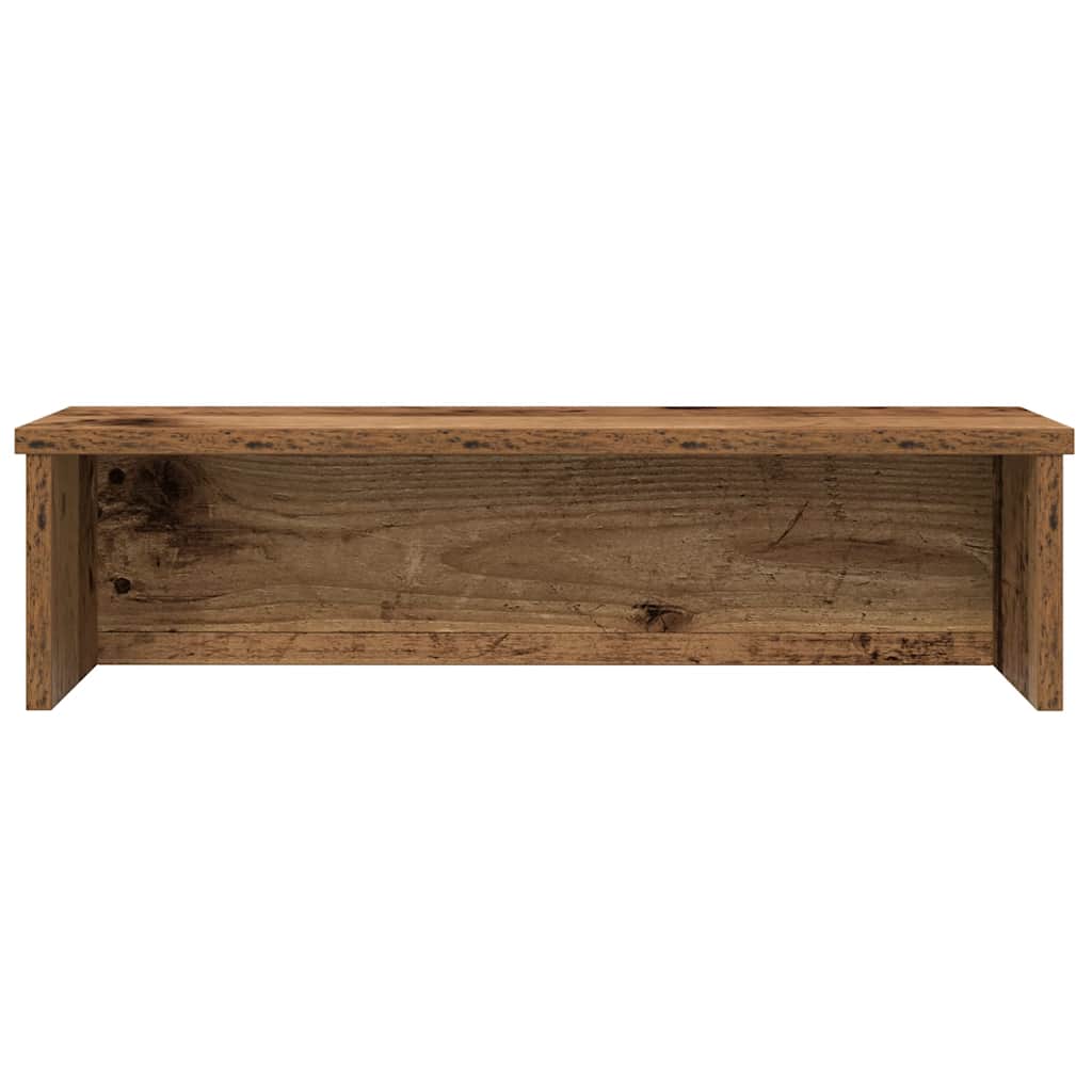 Vidaxx køkkenreol stabelbar 60x15x16 cm færdigt træ, gammelt træfarvet