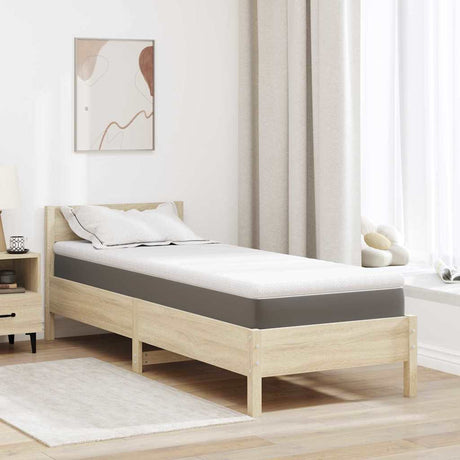 Vidaxl matrastopper wit 80 x 200 cm jacquard stof