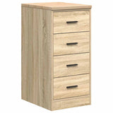 Vidaxl garagekast 40x51x85 cm massief grenenhout sonoma eikenkleurig