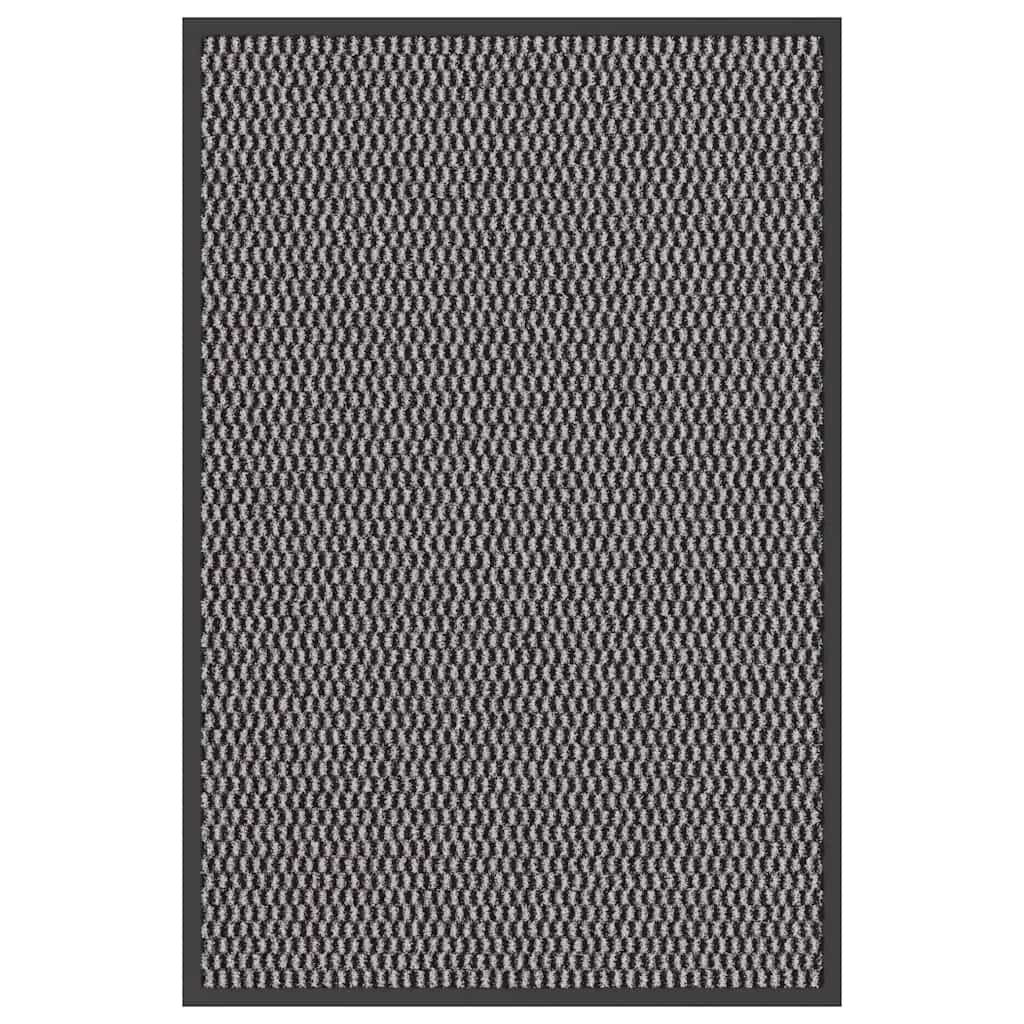 Vidaxl deurmat 60x90 cm antracietkleurig