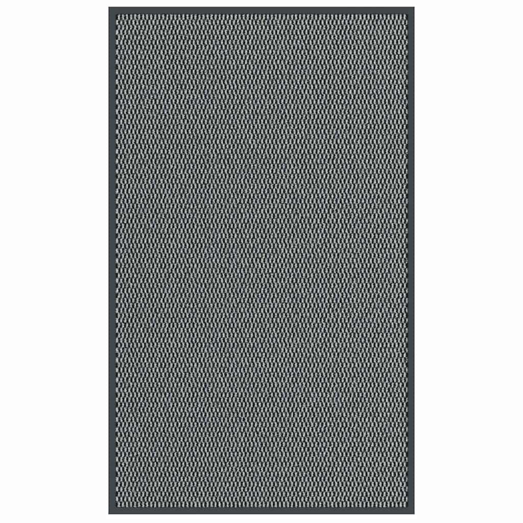 Vidaxl deurmat 90x150 cm antracietkleurig