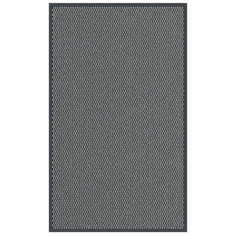 Vidaxl deurmat 90x150 cm antracietkleurig