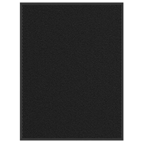 Vidaxl deurmat 80x120 cm zwart