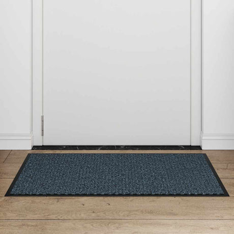 Vidaxl deurmat 60x90 cm blauw