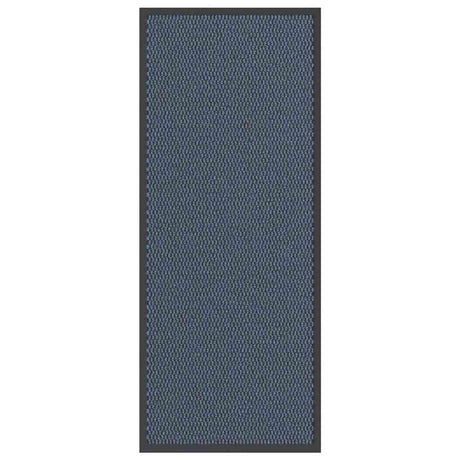 Vidaxl deurmat 60x150 cm blauw