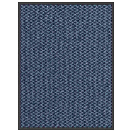 Vidaxl deurmat 90x120 cm blauw