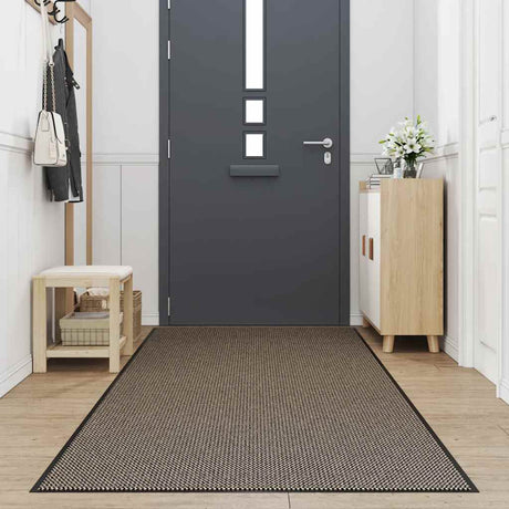 Vidaxl deurmat 115x400 cm bruin