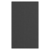 Vidaxl deurmat 115x200 cm streep zwart en grijs