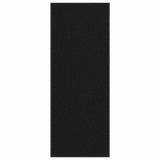 Vidaxl deurmat 115x300 cm zwart