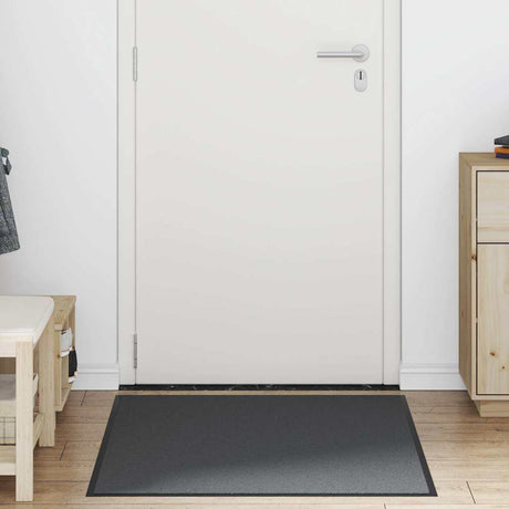 Vidaxl deurmat 80x120 cm antracietkleurig