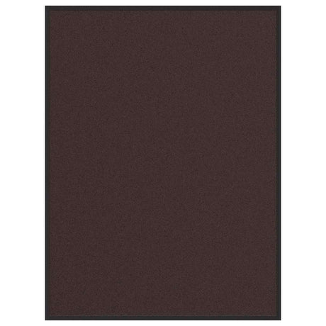Vidaxl deurmat 90x120 cm bruin