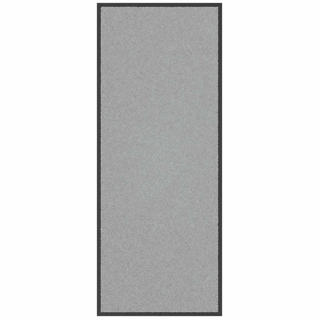 Vidaxl deurmat 60x150 cm grijs