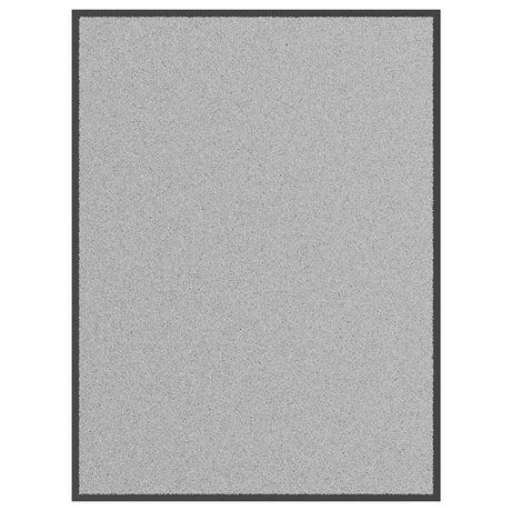 Vidaxl deurmat 80x120 cm grijs