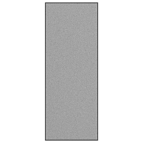 Vidaxl deurmat 115x300 cm grijs