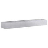 Vidaxl plantenbak 360x80x40 cm gegalvaniseerd staal