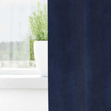 Vidaxl verduisterende gordijnen 2 pcs donkerblauw 140 x 260 cm fluweel