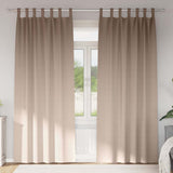 Vidaxl zwart-out gordijnen met ringen 2 pcs taupe 225 x 140 cm