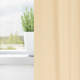 Vidaxl zwart-out gordijnen met ringen 2 pcs crème 175 x 140 cm