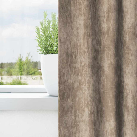 Vidaxl velvet gordijnen 2 pcs champagne 245 x 140 cm fluweel