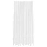 Vidaxl kantgordijn met gordijnen bloemen wit 300 x 200 cm polyester