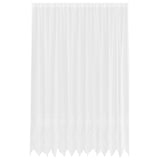 Vidaxl kantgordijn met gordijnen bloemen wit 280 x 300 cm polyester
