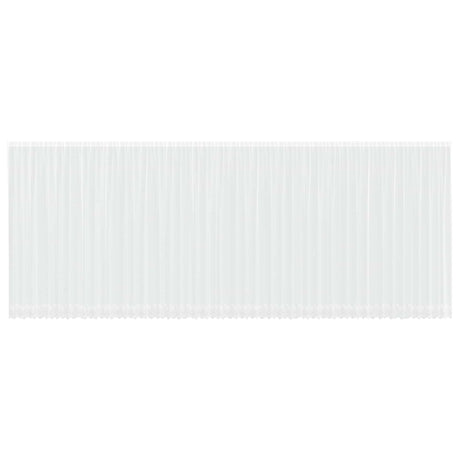 Vidaxl kantgordijn met gordijnen wit 1200 x 300 cm polyester