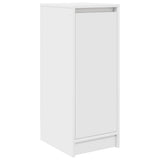 Vidaxl schoenenkast 29,5x34x76 cm bewerkt hout wit