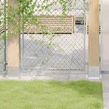 Vidaxl spokkels vierkant 4 st gegalvaniseerd staal zilverkleurig