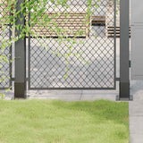 Vidaxl spokkels vierkant 12 st 91x91 mm antraciet staal gepoedercoat
